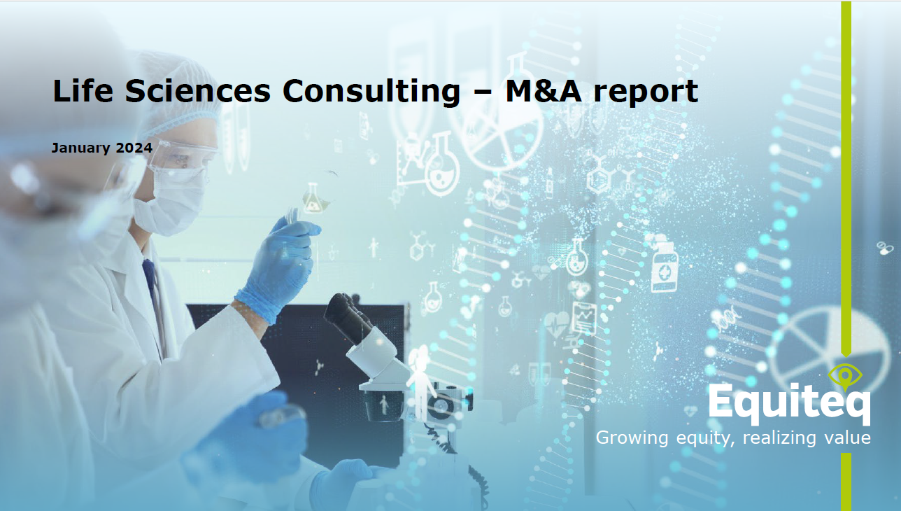 Life Sciences Consulting M&A Report 2024 | Equiteq Insights